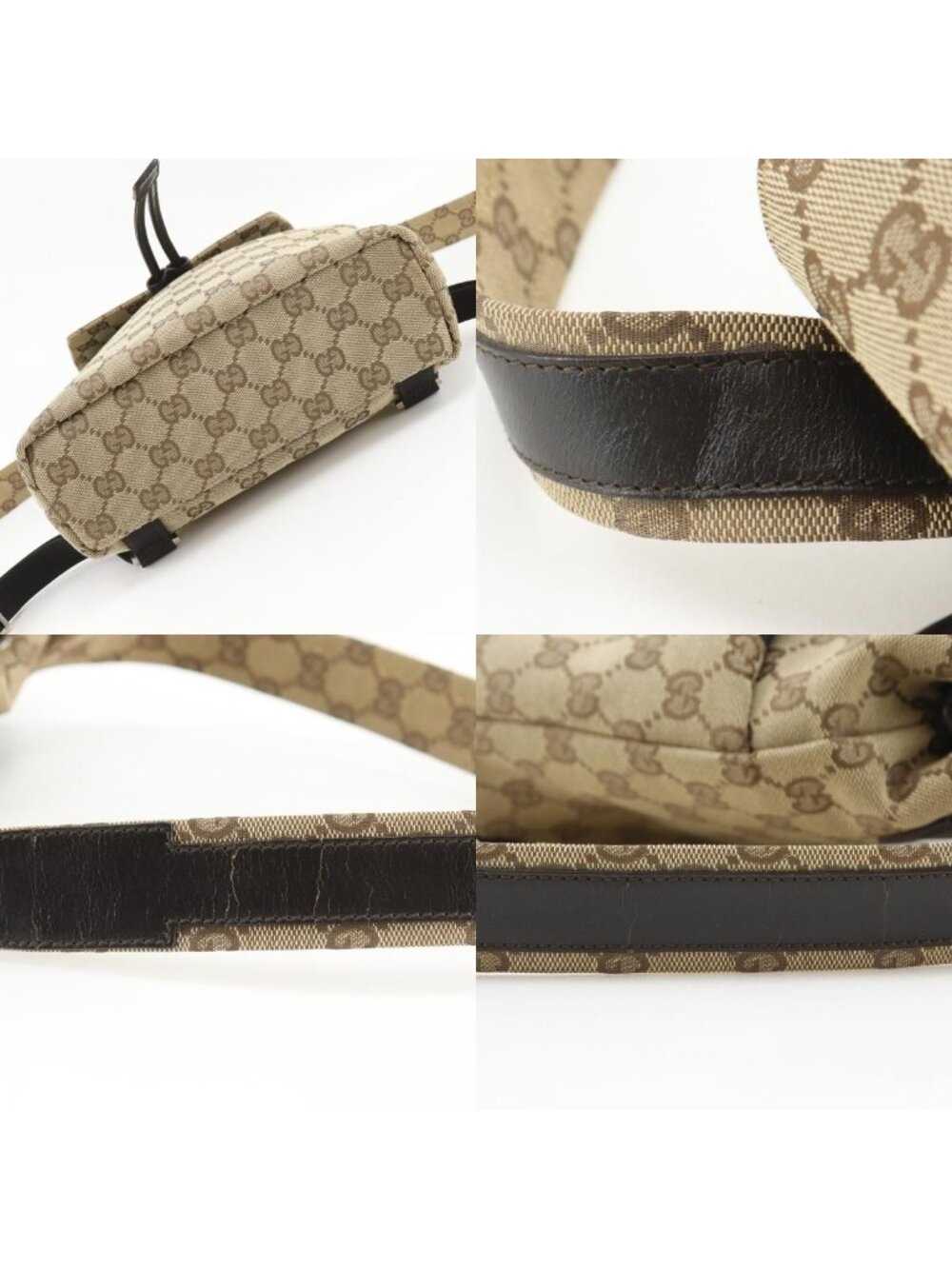 Gucci GG Canvas Brown Backpack - Picture 8 of 10